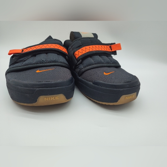 NIKE Offline Mule Black Orange Pink Slip On Comfort Shoes Men 12 EUC - Picture 2 of 8